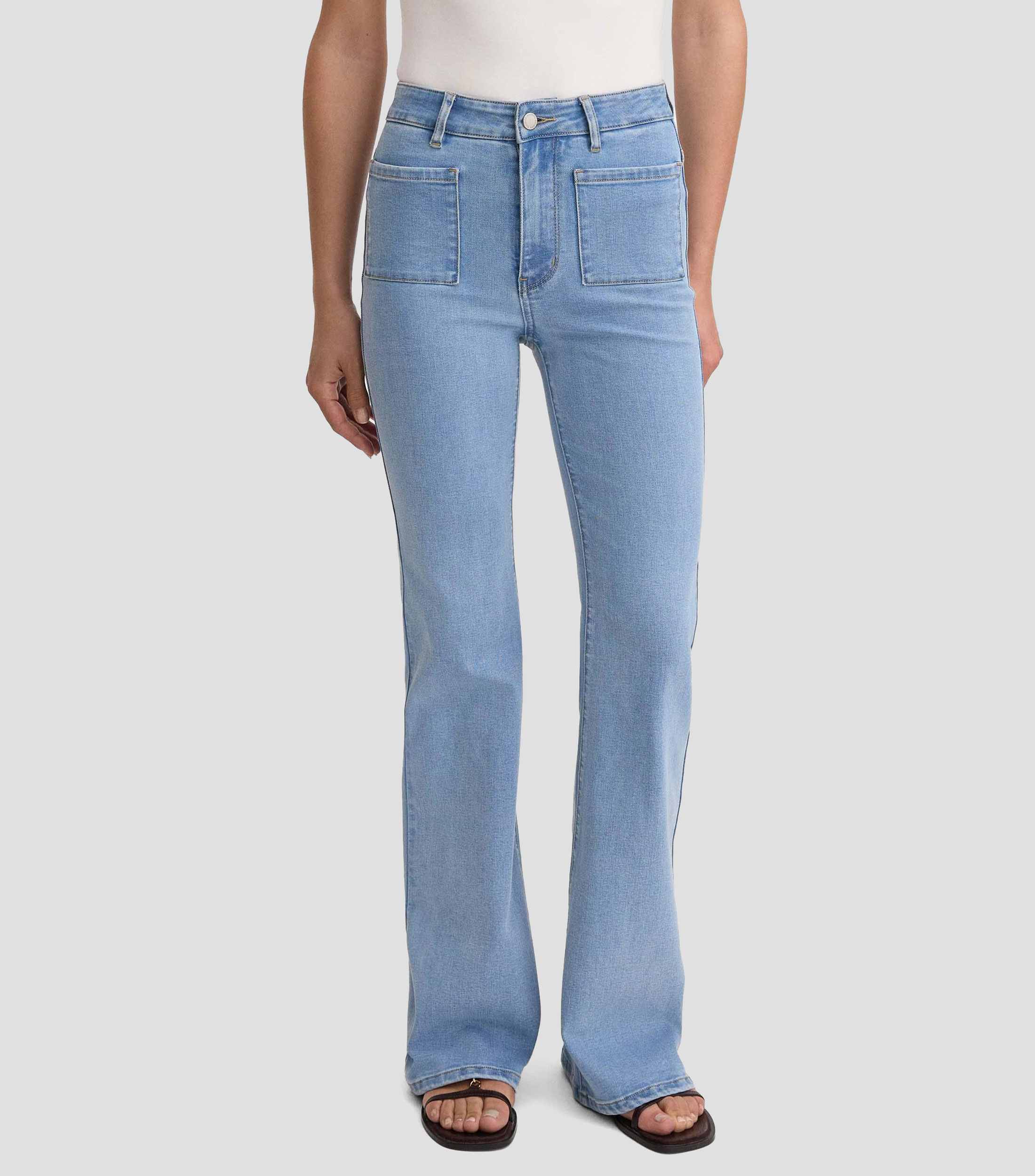 Jeans wideleg Mujer